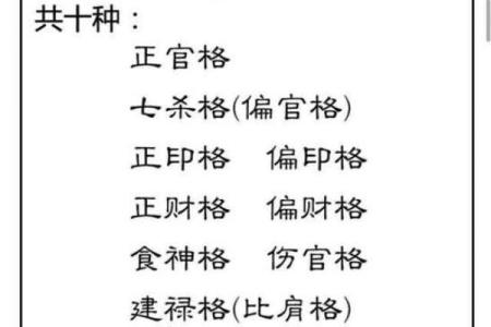 八字算命普通格局详解