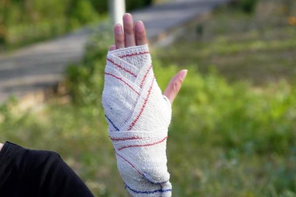 八字包扎法 八字包扎法