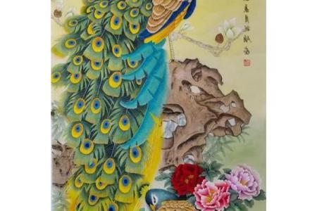 孔雀图的风水好吗