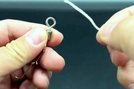 主线与八字环的绑法
