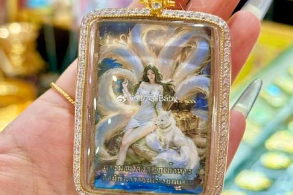 风水开光九尾狐佛牌的功效作用