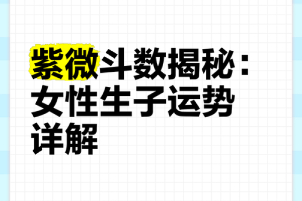紫薇斗数怀孕生子年份