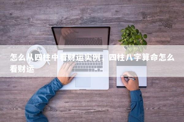 怎么从四柱中看财运实例，四柱八字算命怎么看财运
