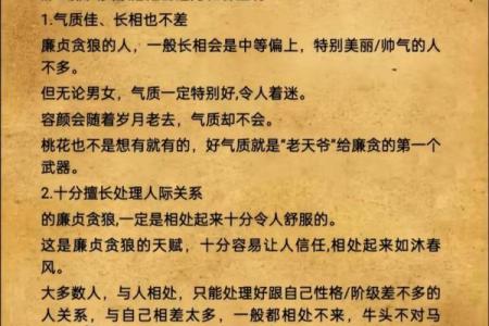 紫薇斗数解读，廉贞贪狼性格解读