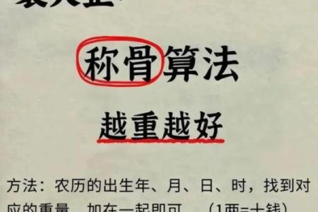 称骨算命表二两六男命详解
