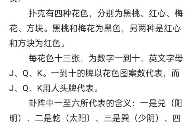 有扑克牌算命的游戏吗