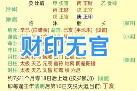 八字没财库却大富大贵,一生福禄财运查询表