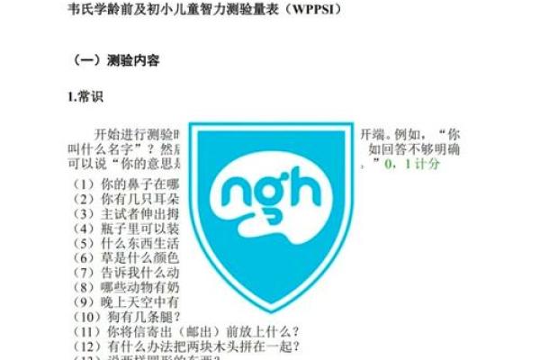 测一下智商,测试智商的国际标准