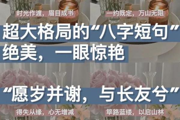 八字短句有故事的